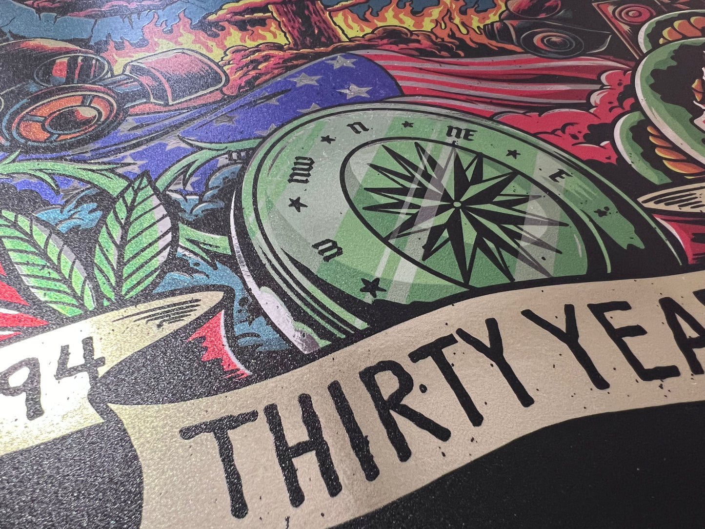 30yr Anniversary Foil Poster - 18"x24"