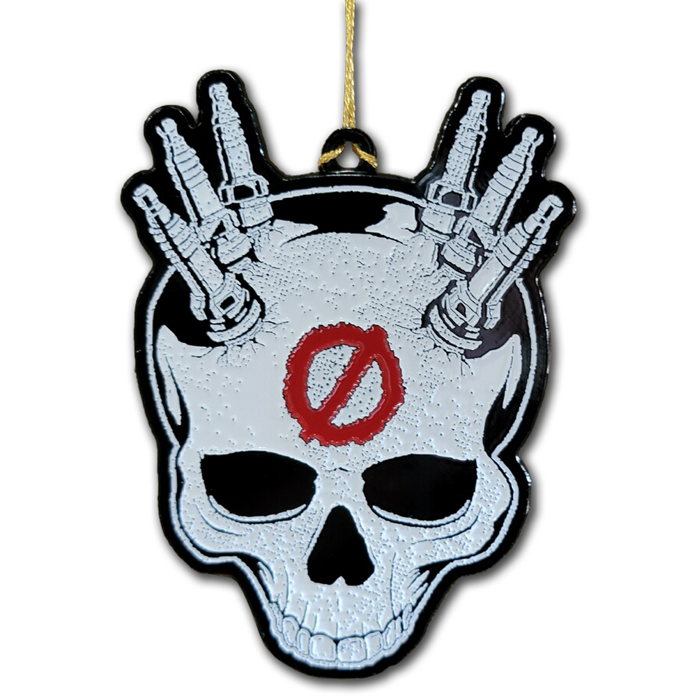 20yr Passage Skull Ornament