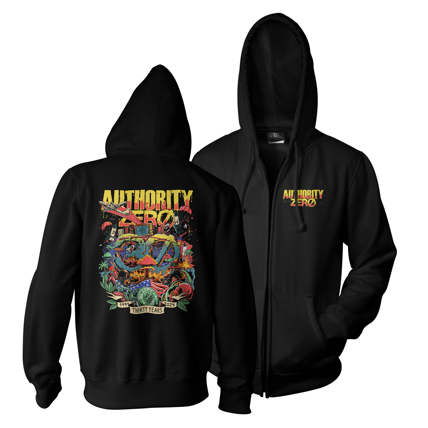 30yr Anniversary Zip-Up Hoodie