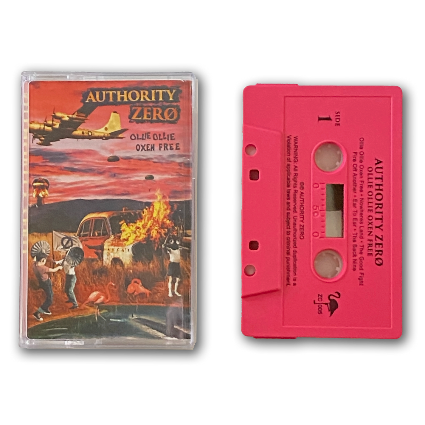 Ollie Ollie Oxen Free Limited Edition Cassette Authority Zero