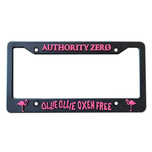 Ollie Ollie Oxen Free License Plate Frame